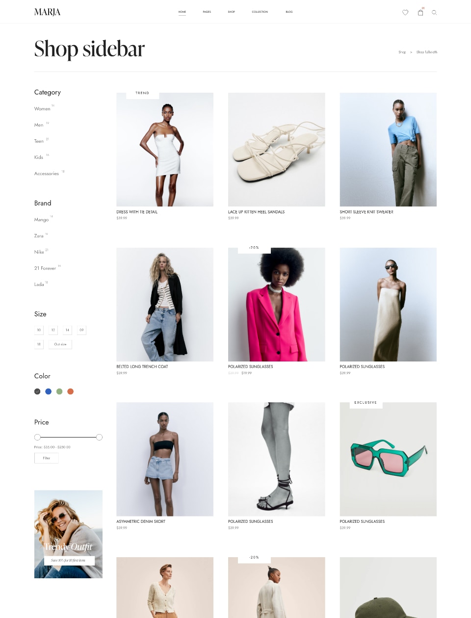 Shop Sidebar 01